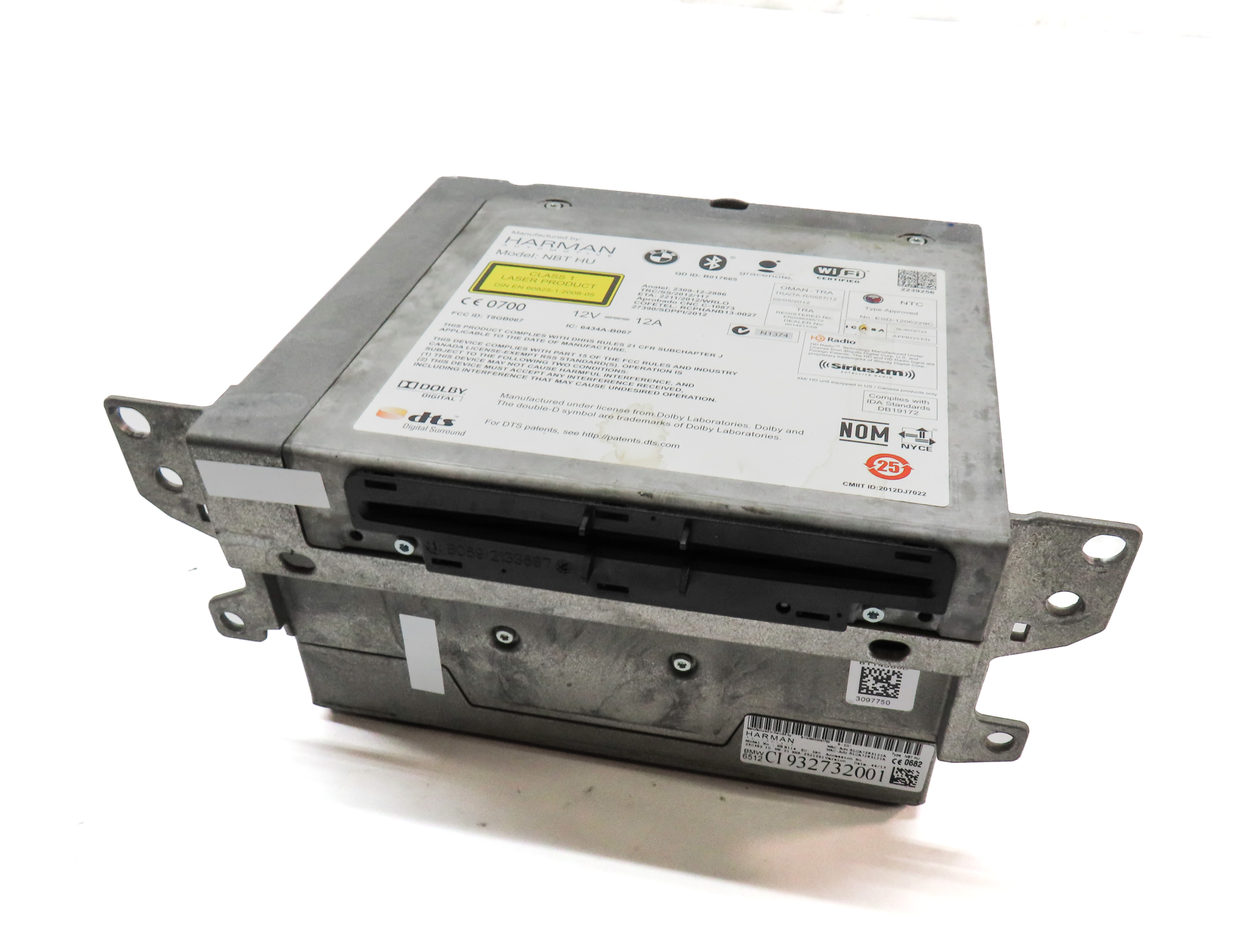 14-16 BMW 2 3 4 5 6 7 X3 X5 X6 (F10 F15 F22 F30 F32) AM/FM CD STEREO RECEIVER — exact item pictured